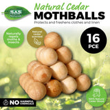 Mothballs Natural Cedar 16pk