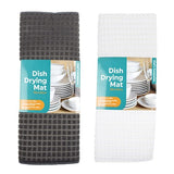 Mat Dish Drying Microfibre 2 Asstd Cols 48x40cm