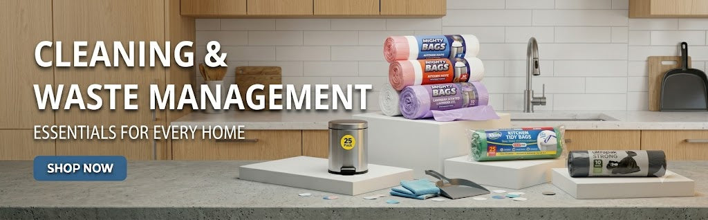 Garbage Bags Collection Featuring Bin Liners, Heavy Duty Rubbish Bags and Waste Disposal Essentials