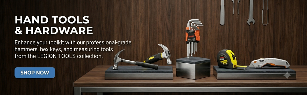 Hand Tools Collection Featuring Screwdrivers, Hammers, Pliers and DIY Hardware Tools