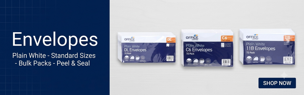 Envelopes Collection Featuring Mailing Envelopes, Document Envelopes, Padded Envelopes and Office Stationery