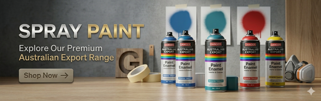 Spray paints and DIY paint supplies collection Australia