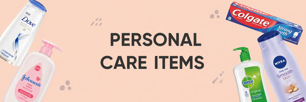 Personal care and hygiene products collection Australia
