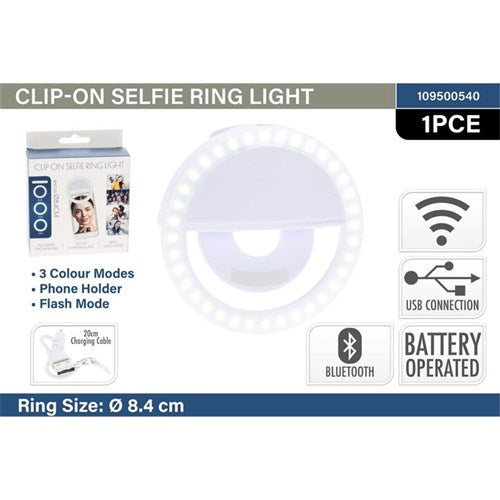 Selfie Ring Light Dia 84Mm