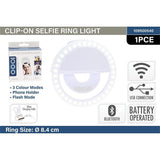 Selfie Ring Light Dia 84Mm