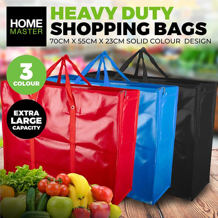 1pce Shopping Bag Heavy Duty 70cm x 55cm x 23cm