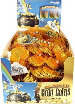 1 Pack Milk Chocolate Coins 50g