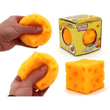 1pc TOY - SQUISHY CHEESE 58.3G 6CM
