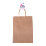 1pack Craft Paper Bags Brown 26cm x 33cm x 12cm 2pcs