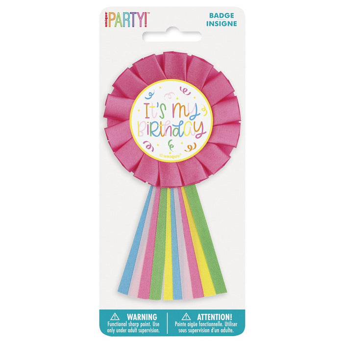18689 - Classic It's My Birthday Award Ribbon