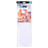 Foot Care Insoles Terry Cloth 1 pair