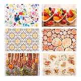 1pc PVC Placemat 430x285mm Assorted Designs