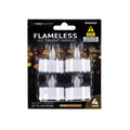 Candles LED Flameless Tealight Warm White 4pk