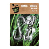 1pack Hooks S Shape 13pcs Silver 3 Asstd Sizes