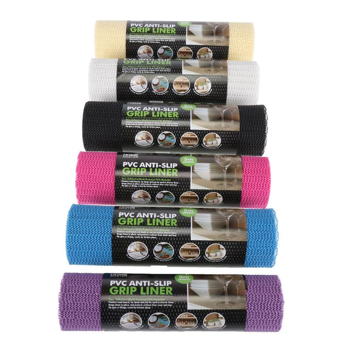 1pc Anti Slip Liner Mat 30cm x 5m Assorted Colors
