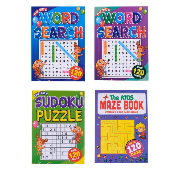 1pc Book Kids Puzzle Book 145mm x 105mm v2
