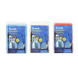 1pc Poncho Hooded Children 1pk 114x180cm 3 Colors Assorted