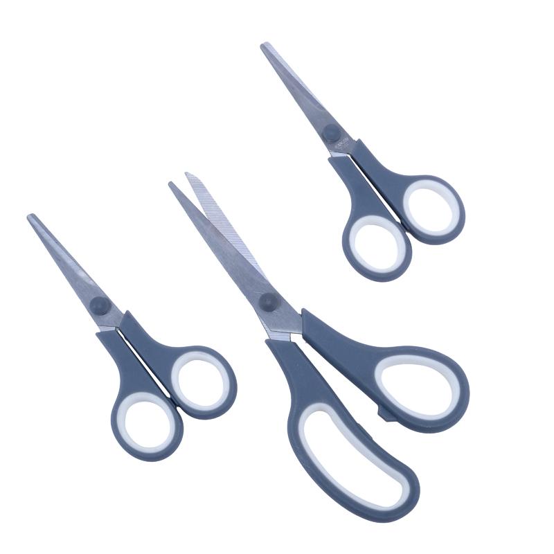 1pack Scissor Set 3pcs, 2 Assorted Sizes