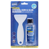 1pack Sticker Label & Adhesive Remover Kit with Scraper Tool 60mL