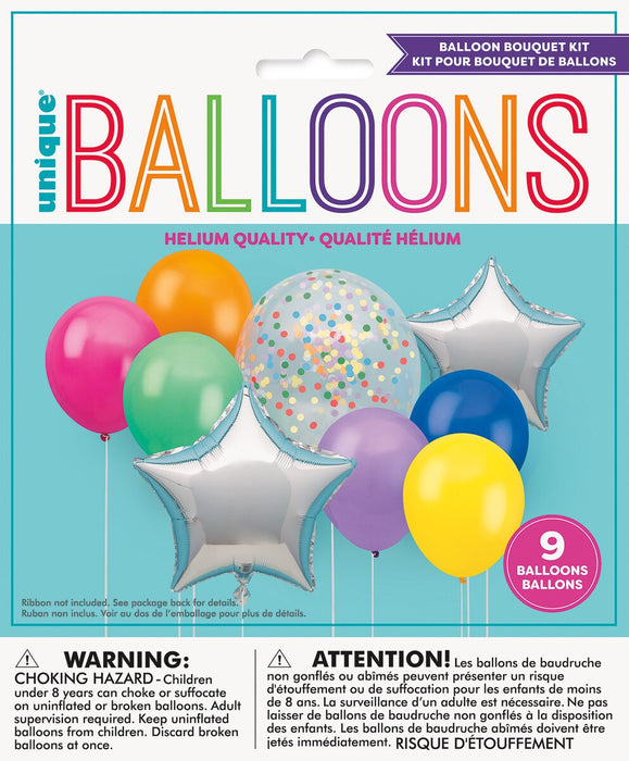 23558 - Balloon Bouquet Kit - Colourful Star