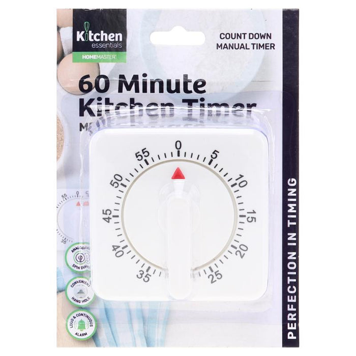 Kitchen Mechanical Timer 60 Minute
