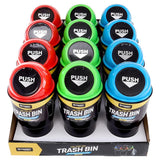 1pc Cup Holder Rubbish Bin Assorted Colours 14.5cm x 9.5cm