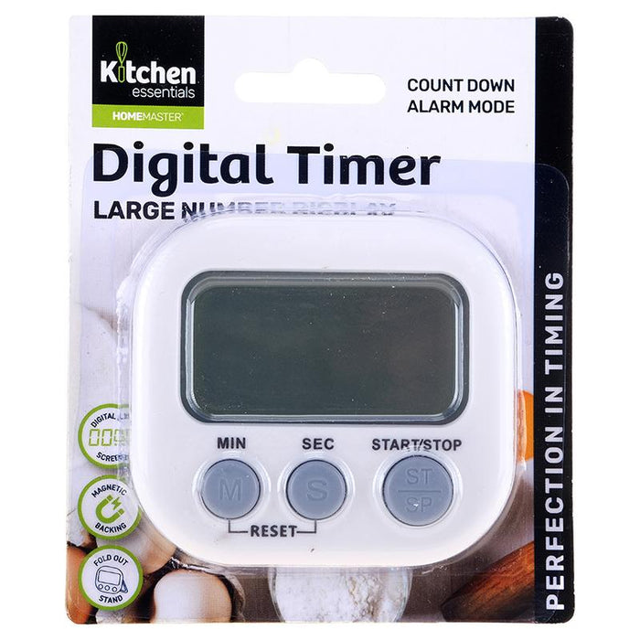 Digital Kitchen Timer LCD Battery Operated 7cm x 6.5cm