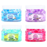 1pc Gel Bead Air Freshener 300g 4 Assorted Colors & Scents: Jasmine, Rose, Lavender & Ocean Breeze