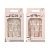 1 Pack Nails Artificial French Manicure 12Pk Press On