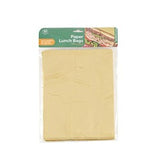 Lunch Brown Paper Bags 50 Pack 20x25cm