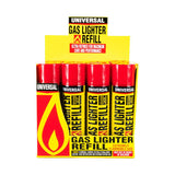 1pc Lighter Gas Refill Butane With 5 Nozzle Attachments - 250mL