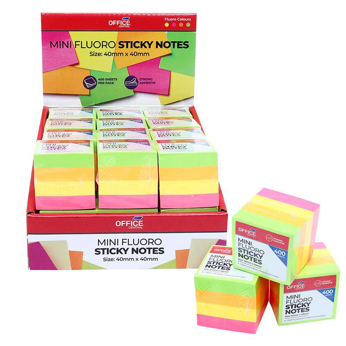 1 Pack Sticky Notes 400 Sheet Mini - 4cm x 4cm
