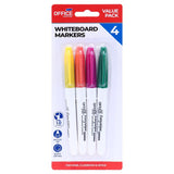 1pack Markers Whiteboard Fine Tip (Coloured) 4pcs
