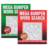 1pc Book Word Search Bumper Large Print 496pg 210mm x 175mm
