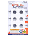 Battery Button Cell Lithium CR2032, CR2025 & CR2016 3V 6pcs