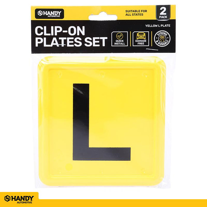 Plate L All States Clip On 2pk