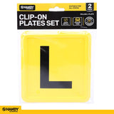 Plate L All States Clip On 2pk
