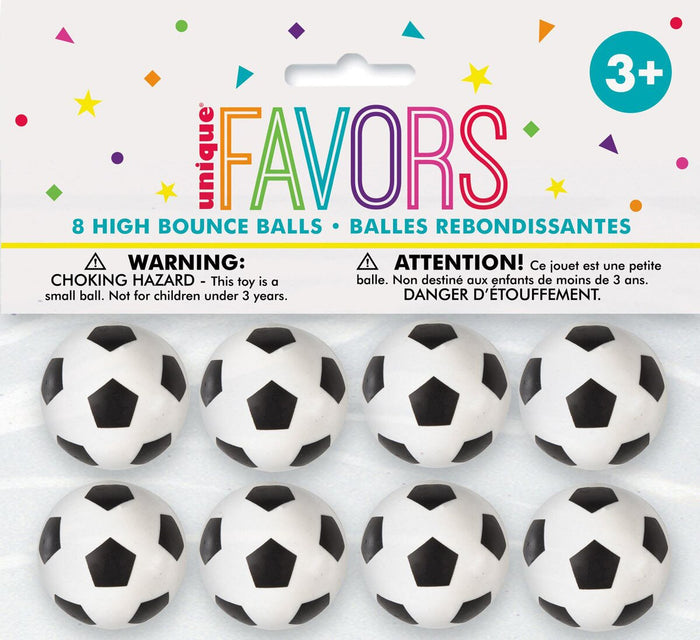 27283 - 3D Soccer 8 Bounce Balls