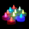 Candles LED Colour Changing Tealight 10pk