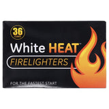 1pack Fire Lighters White Heat 36pcs