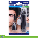 Nose & Ear Rotary Trimmer with Cleaning Brush - 1xAA Batteries Not Included
