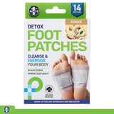 Detox Foot Patches with Ginger 14pk