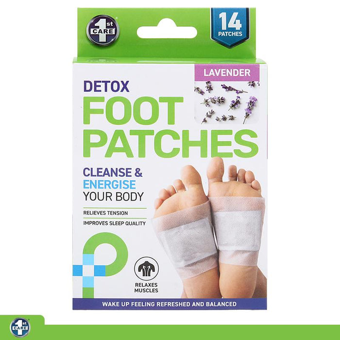 1pack Detox Foot Patches with Lavender 14pcs