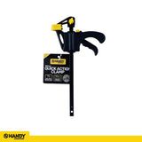 Clamp Quick Action U-Lock One-Handed Trigger & Quick Release Trigger 100mm