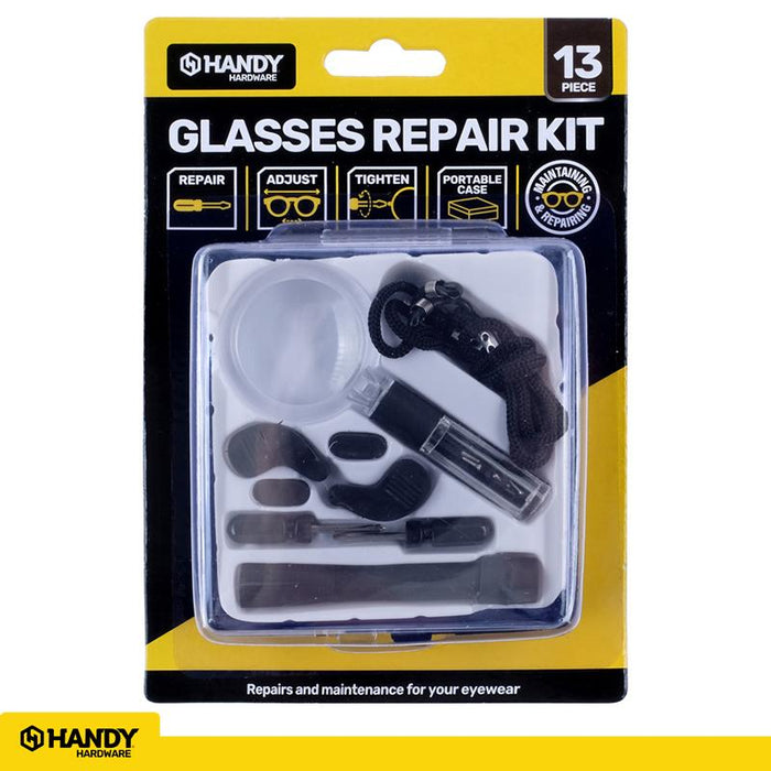 Eyeglass Repair Kit in Case 13pc