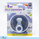 Milk Powder Dispenser 3 Compartment 4.5cm x 8.5cm Grey BPA Free