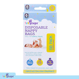 Nappy Bag Disposable 100pc 17cm x 34cm Baby Powder Scented