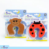 1pc Door Stopper EVA Animal Shape 1pk Monkey & Beetle