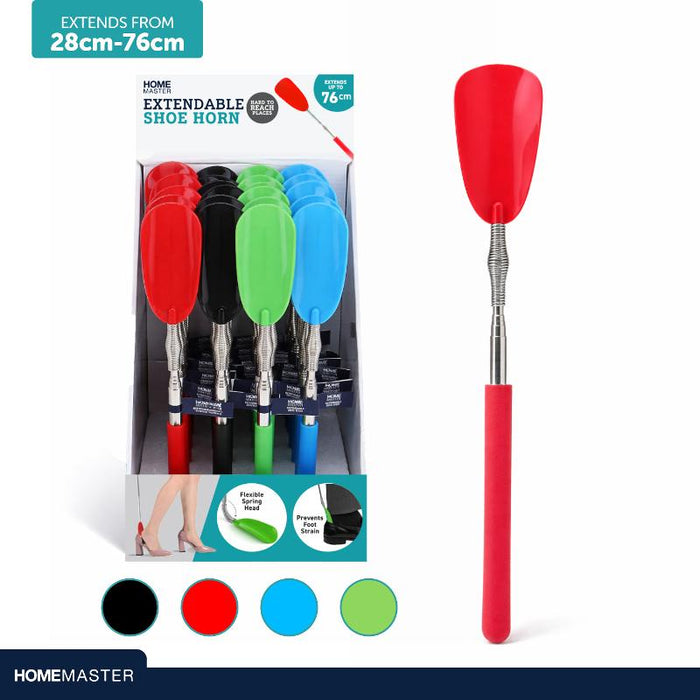 1pc Shoe Horn Extendable from 28cm to 76cm