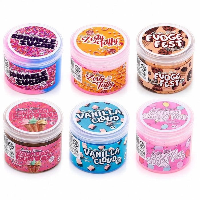 1pc Slime Butter 118g 6 Assorted Designs